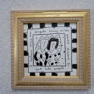 Sandra Magsamen Ceramic Tile Wall Haning